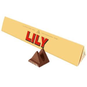 Toblerone Lily Chocolate Bar with Sleeve