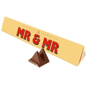 Toblerone Mr & Mr Chocolate Bar with Sleeve