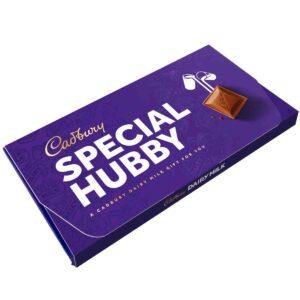 Cadbury Special Hubby Dairy Milk Chocolate Bar with Gift Envelope