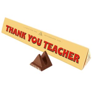 Toblerone Thank You Teacher Chocolate Bar with Sleeve