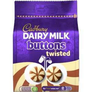 Cadbury Giant Twisted Buttons Bag 105g