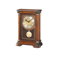 Seiko QXQ008B Wooden Chiming Pendulum Mantel Clock - C1864
