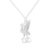 Silver Liverpool FC Liver Bird Necklace - J2207