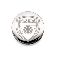 Stainless Steel Arsenal FC Crest Single Stud Earring - J2379