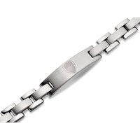 Stainless Steel Arsenal FC Crest Bracelet - J2396