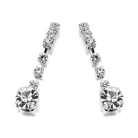 Diamante Drop Earrings - J5167